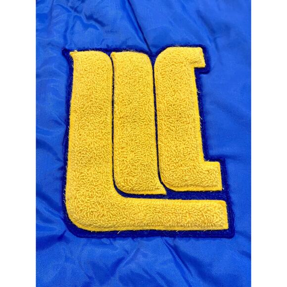 Vtg Trophy Jackets Patched Varsity Letterman Quilted Jacket Made USA Men's Small - Picture 5 of 11